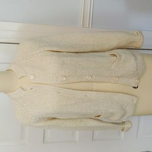 Vintage Cream Sweater M or L